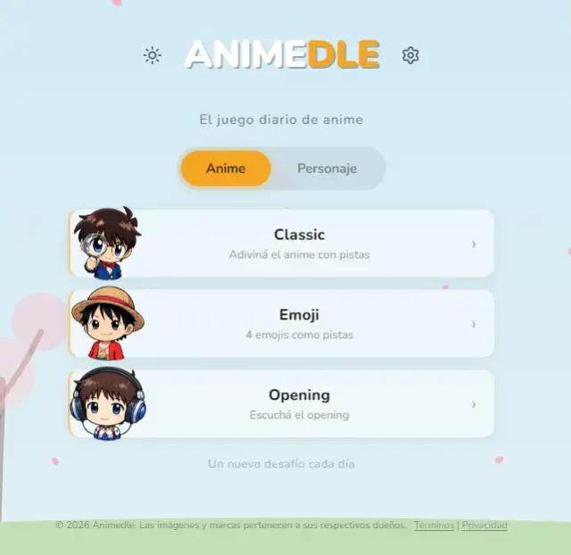 Animedle share image