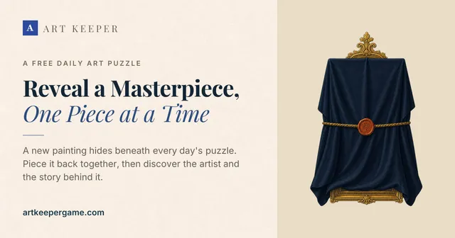 Art Keeper, a free daily art puzzle