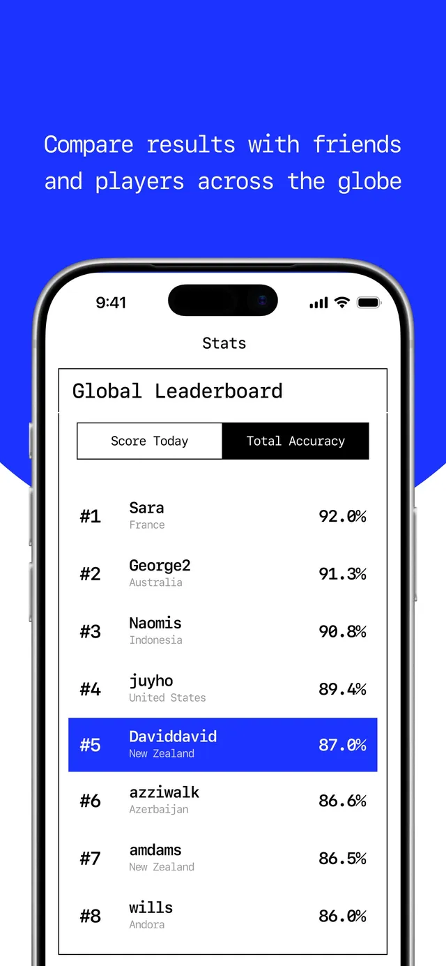 An Atlas quiz question in play (App Store screenshot): question 3 of 10 on a river's true source, four answers with the right one marked, and a Did you know note