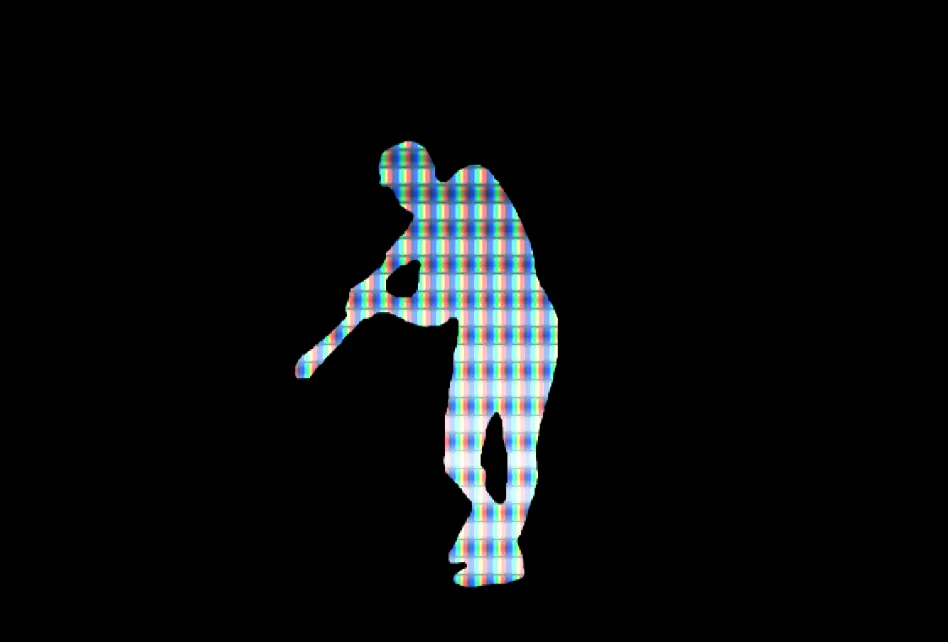 Batter Up share picture with a batter's silhouette