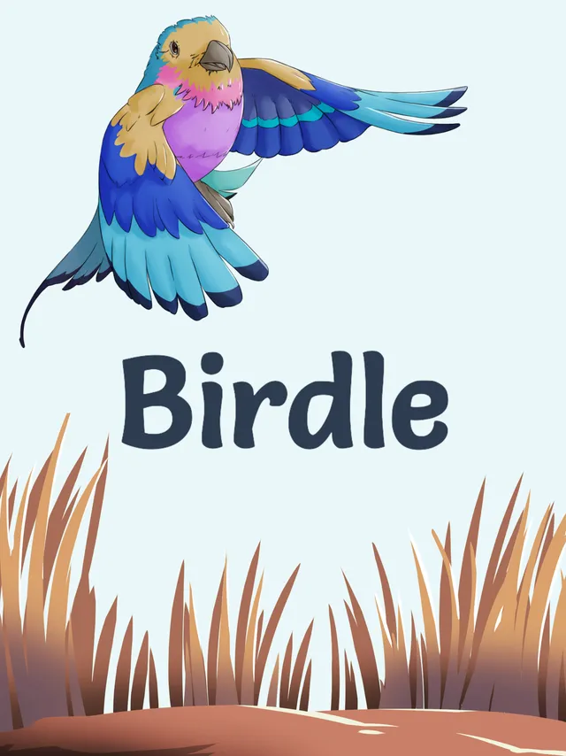 Birdle on iPad: the day's bird and its categories