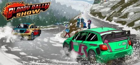 Bloody Rally Show Steam header art