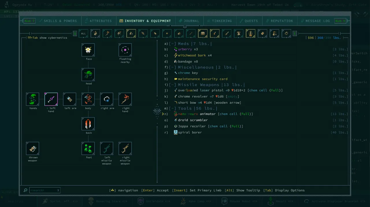 Caves of Qud screenshot