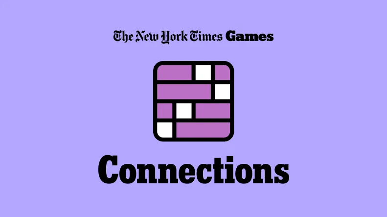 The Connections logo, a grid of coloured tiles