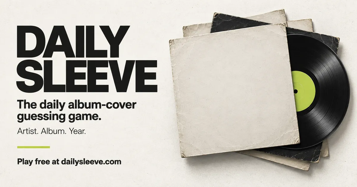 Daily Sleeve share image for the daily album cover game