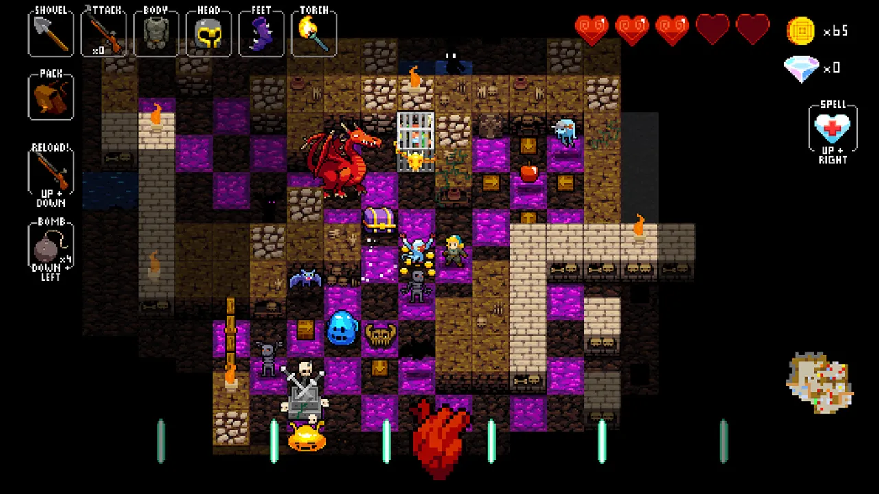Crypt of the NecroDancer screenshot 2 from its Steam page