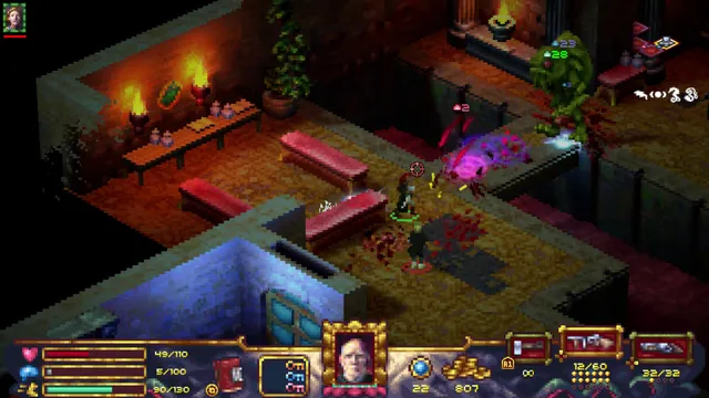 Cthulhu's Reach: Devil Reef: isometric combat in a dark labyrinth
