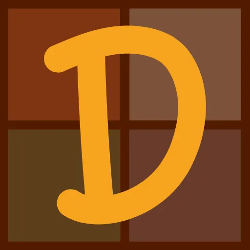 The Daydle logo: a yellow letter D over a grid of four brown squares