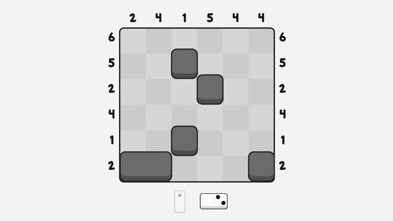 Domino Fit board from the Steam version