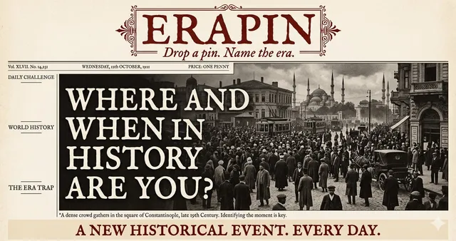 EraPin share image: drop a pin, deduce the year