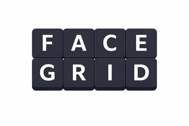 The FaceGrid share image