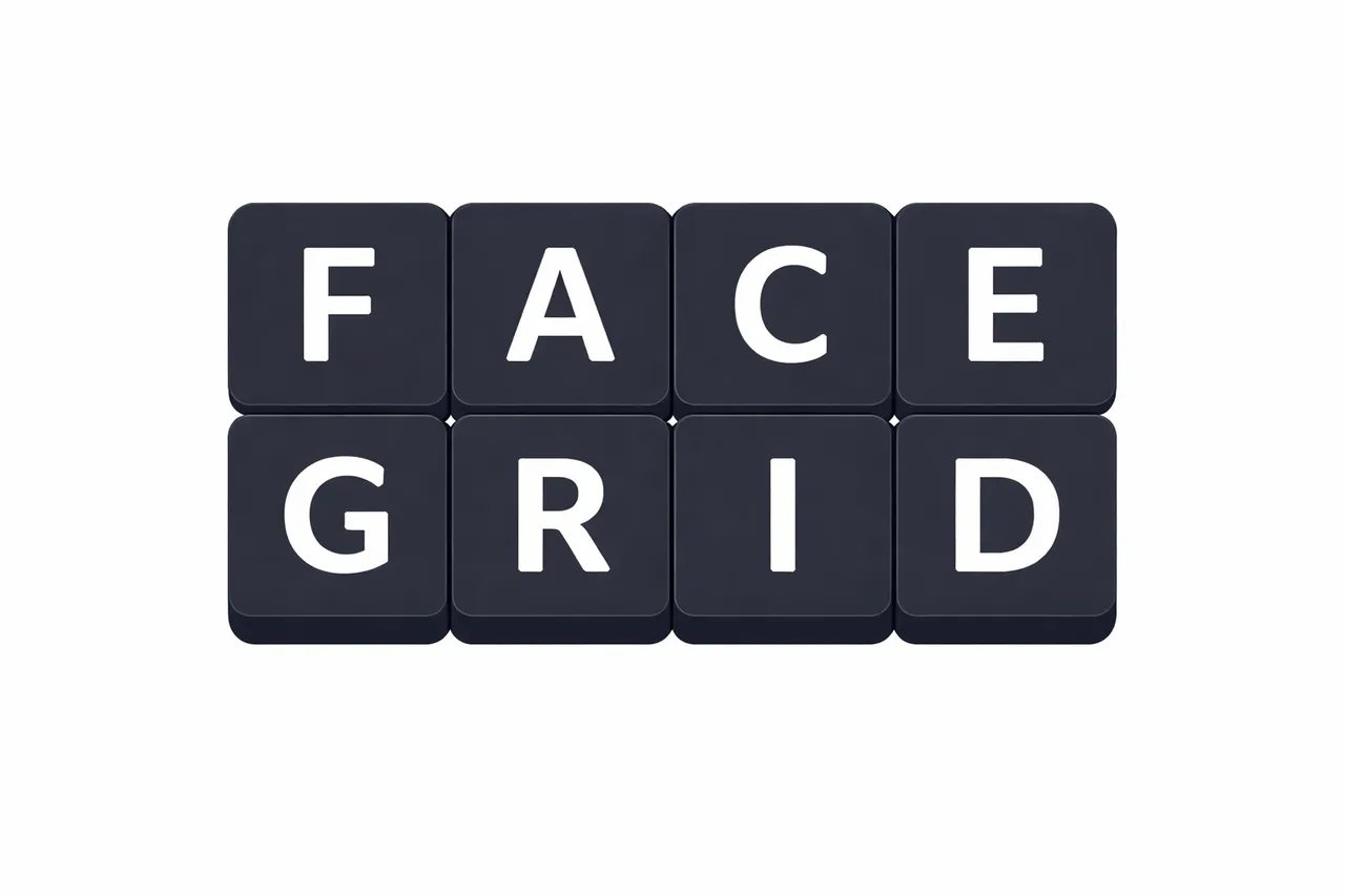 The FaceGrid share image