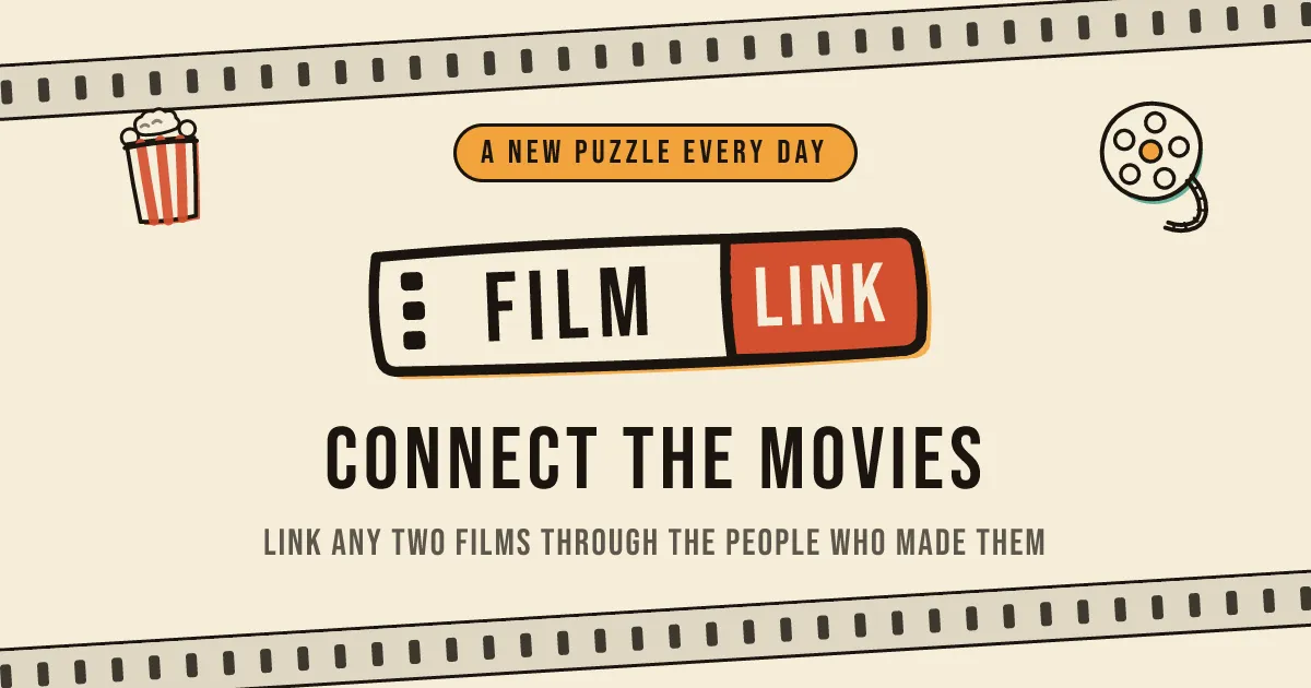 FilmLink, a daily game of connecting two films through their cast and crew