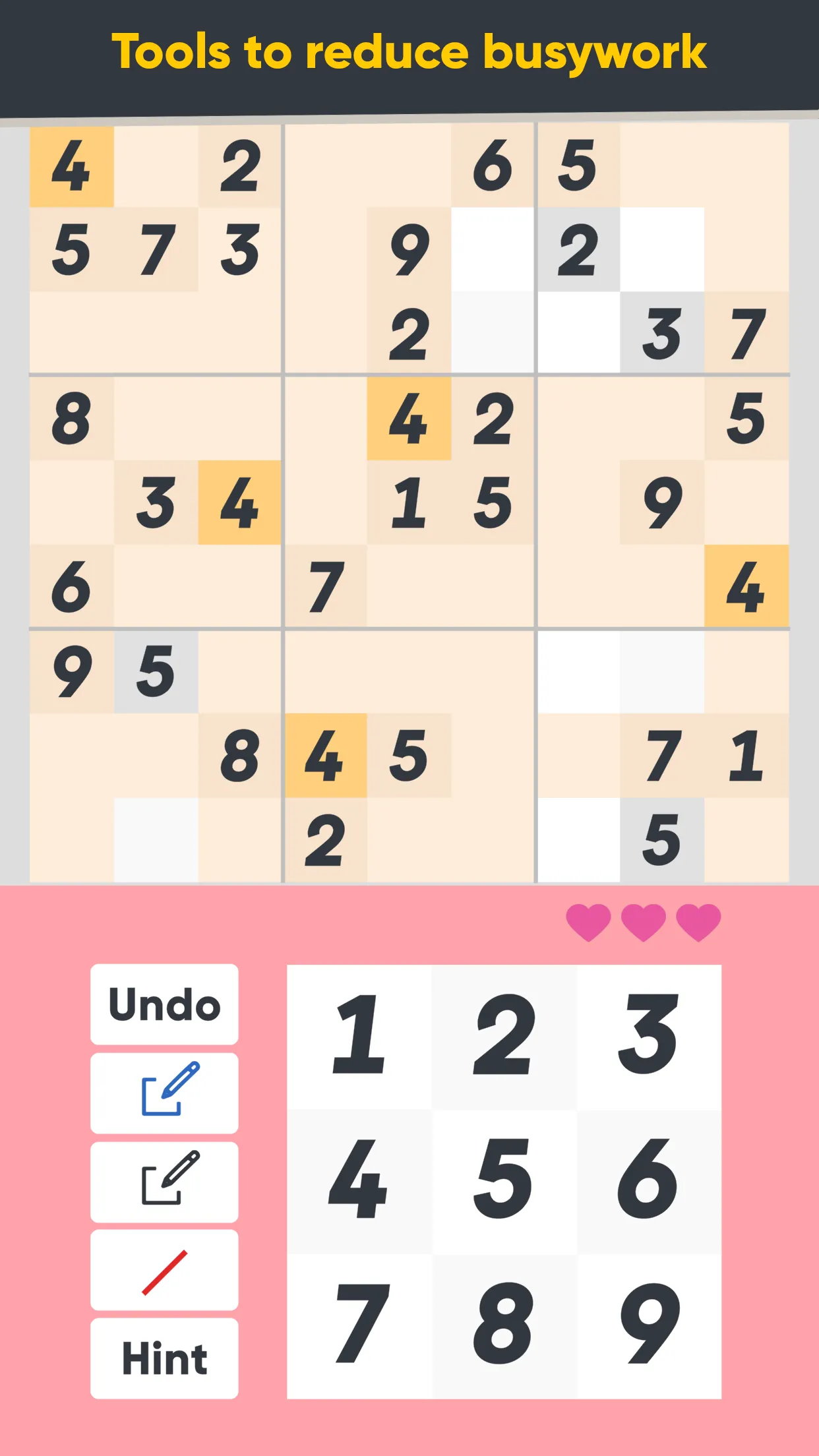Good Sudoku app screen 3