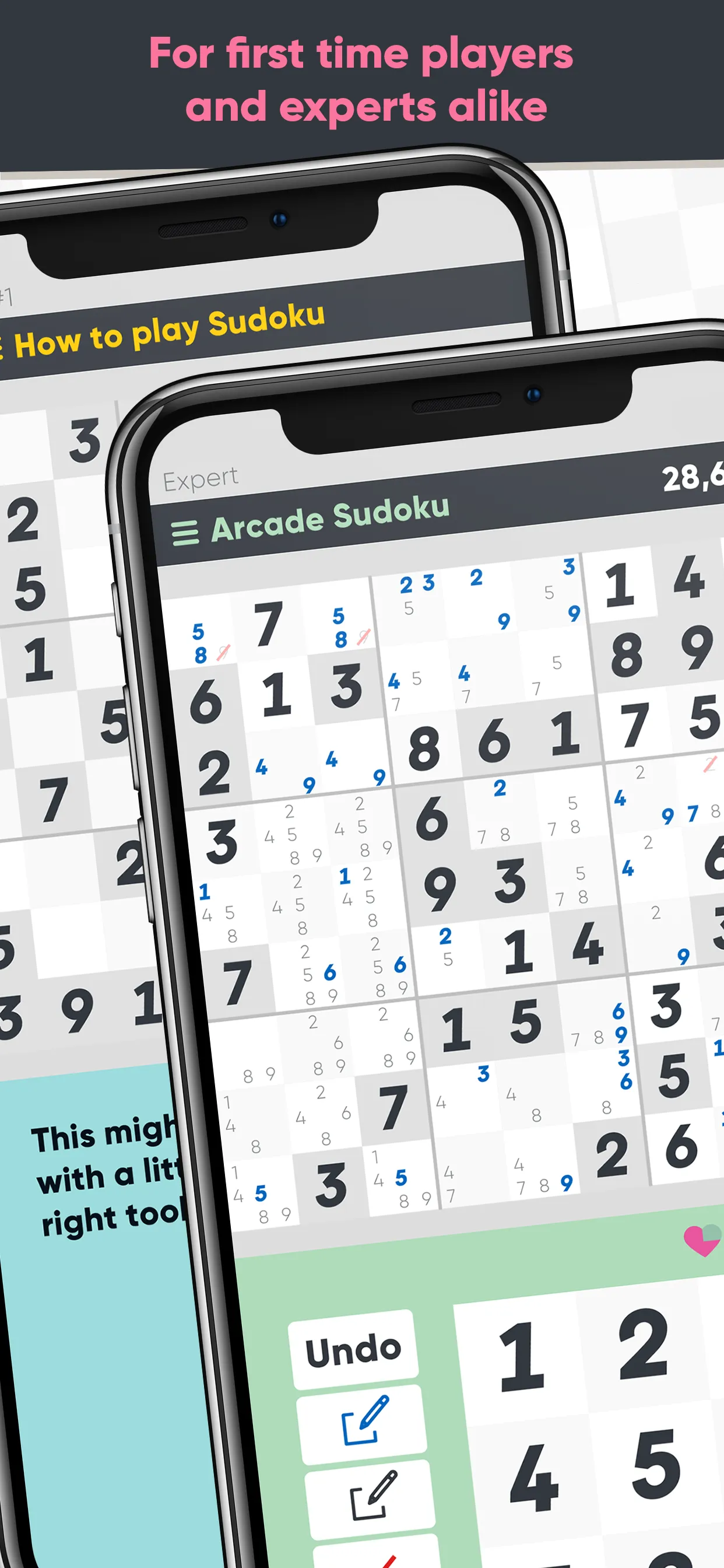 An expert Arcade Sudoku grid in Good Sudoku with pencil notes