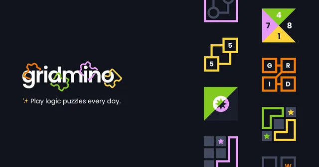 Gridmino: play logic puzzles every day