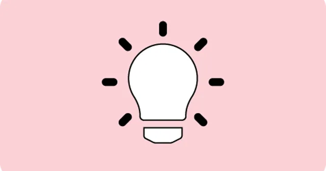 The Hegyonit icon: a light bulb on pink