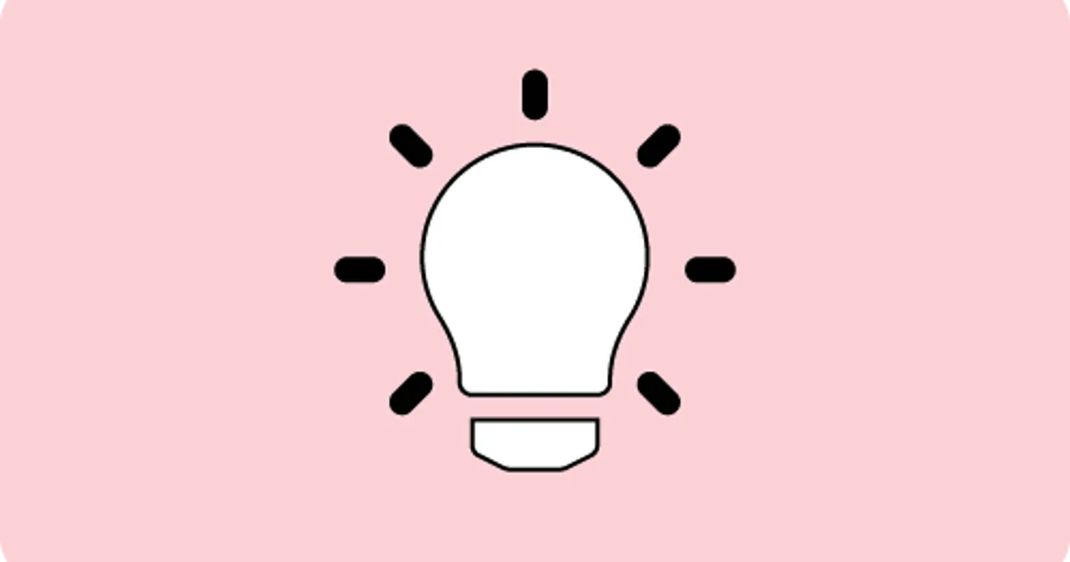 The Hegyonit icon: a light bulb on pink