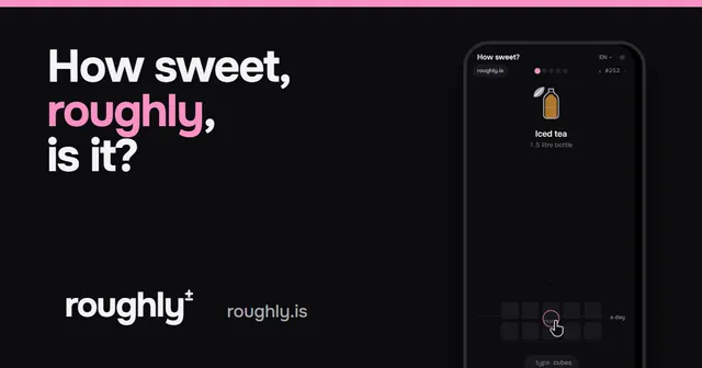 How sweet? roughly. share image