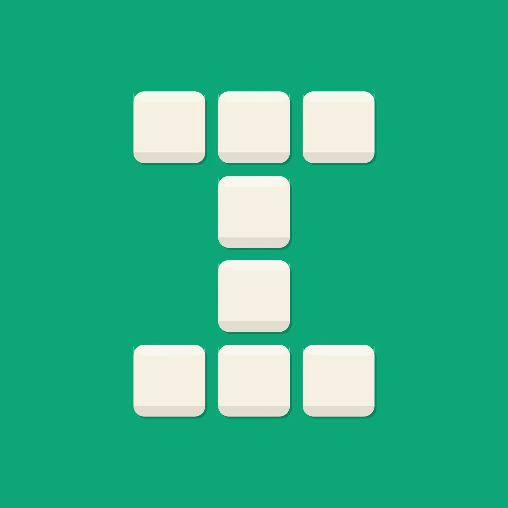 The Inlay icon: tiles forming a letter I on green