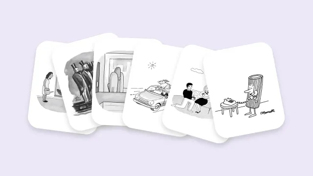Laugh Lines, The New Yorker's cartoon time line game