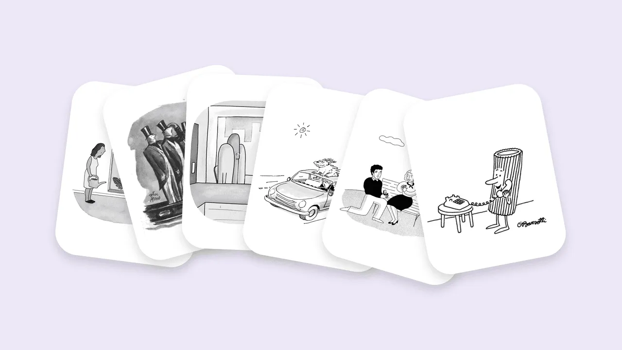 Laugh Lines, The New Yorker's cartoon time line game