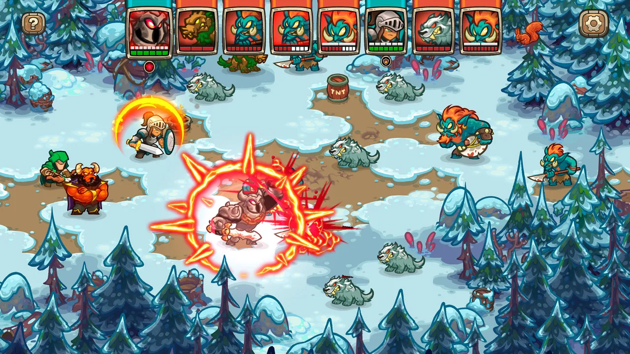 Legends of Kingdom Rush screenshot from the adventure