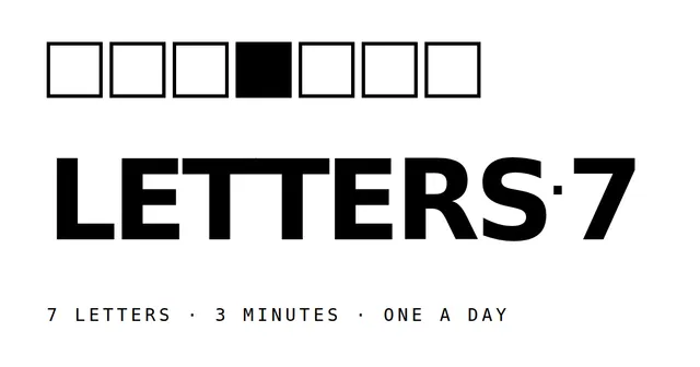 Letters·7 (doce.games) share image