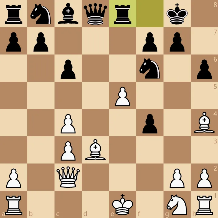 The board from a Lichess Puzzle of the Day, White to play