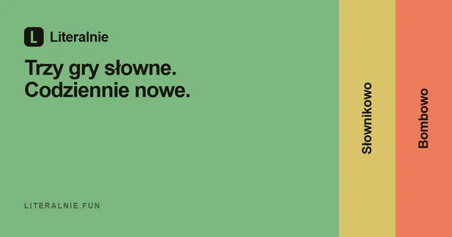 Literalnie, Wordle in Polish