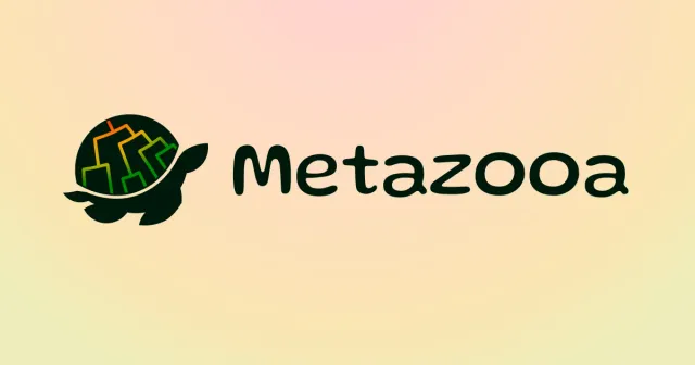 The Metazooa logo, a turtle whose shell is drawn as a branching family tree