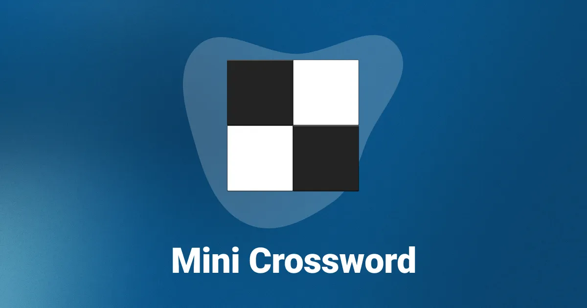 Fox News Mini Crossword share card
