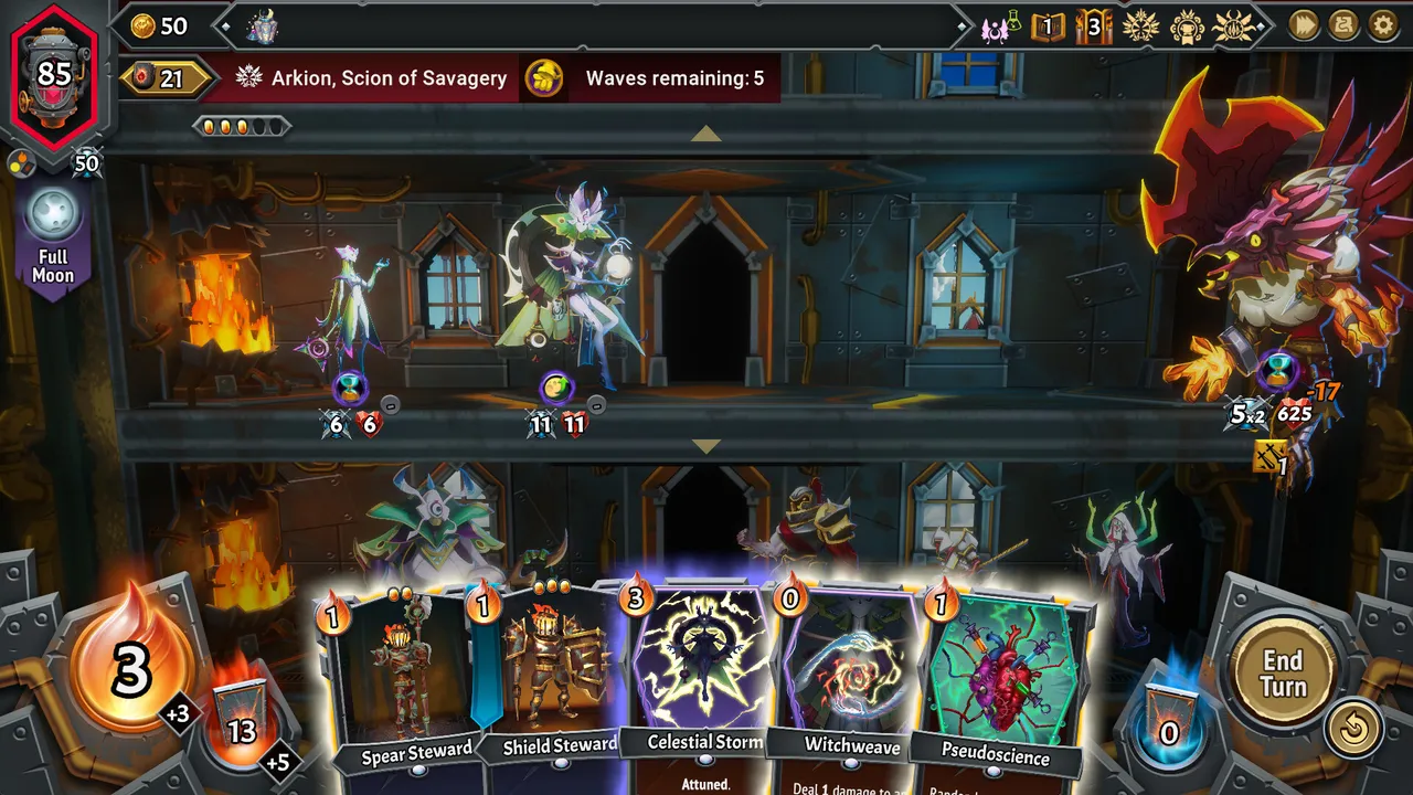 Monster Train 2 screenshot 1 from its Steam page