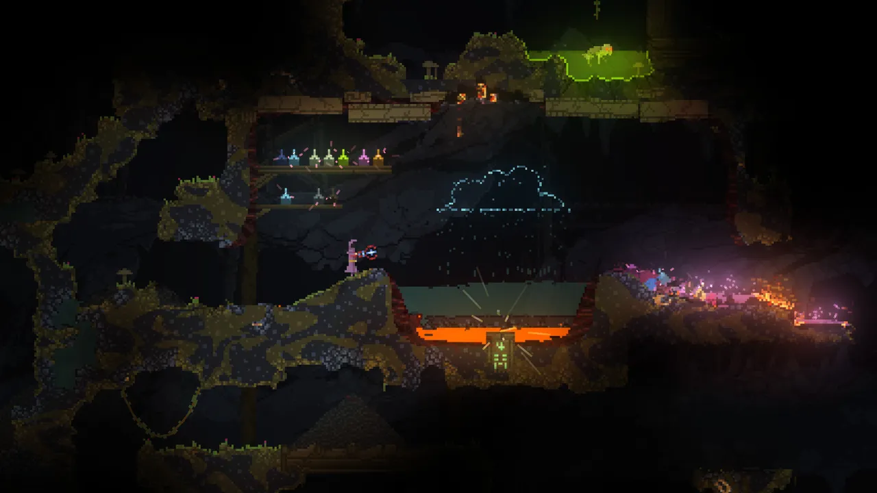 Noita screenshot 1 from its Steam page
