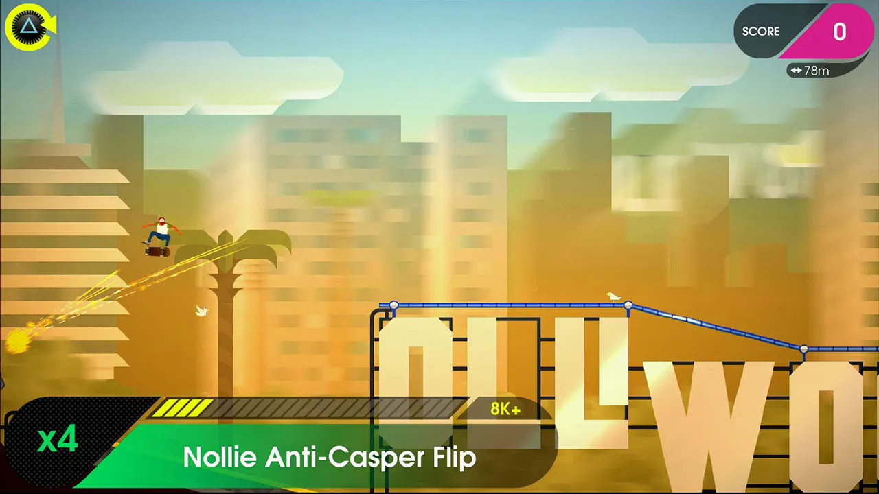 OlliOlli2 gameplay screenshot