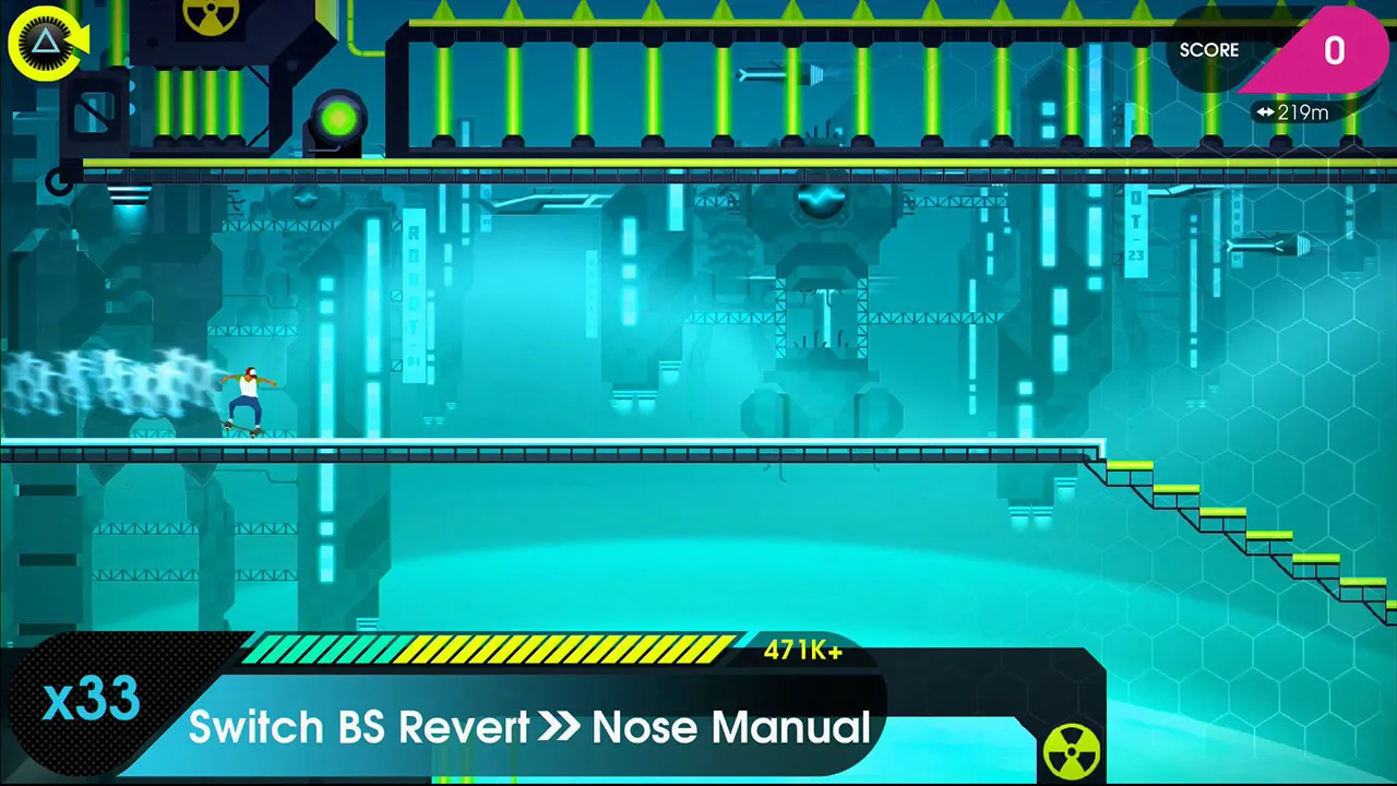 OlliOlli2 gameplay screenshot
