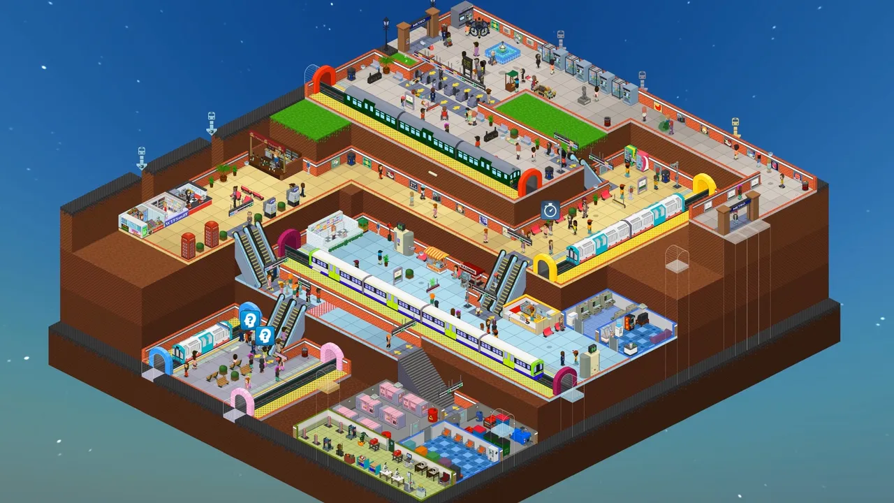 Overcrowd: A Commute 'Em Up screenshot 3 from its Steam page