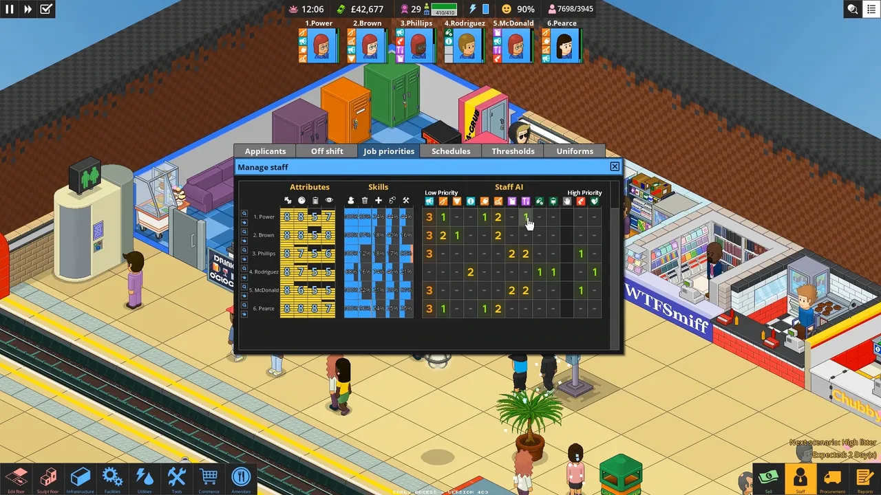 Overcrowd: A Commute 'Em Up screenshot 2 from its Steam page