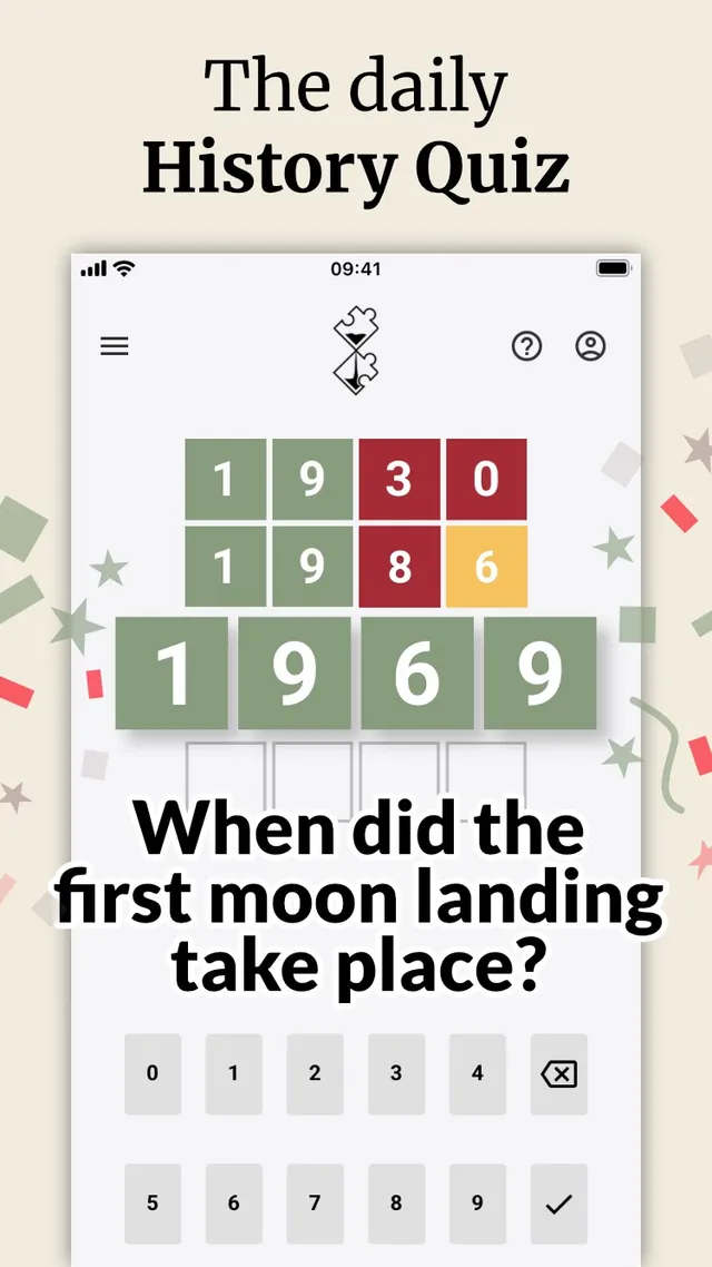 Past Puzzle App Store screenshot