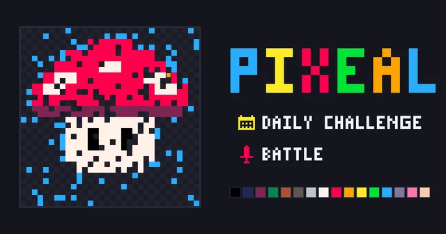 Pixeal, a daily picture puzzle
