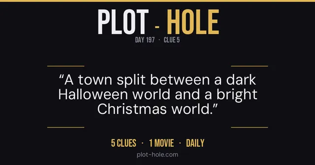 Plot-hole, the daily game of guessing a movie from five clues