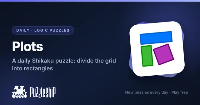 Plots daily puzzles on Puzzleship