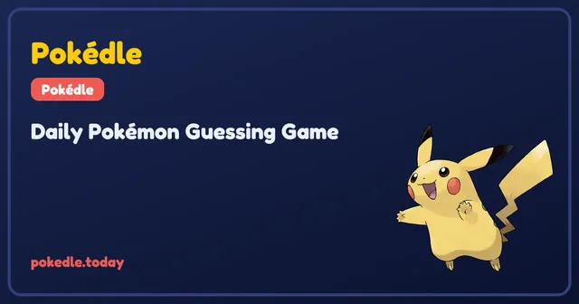 The Pokédle share image