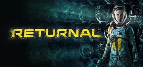 Returnal Steam header art with the game's title