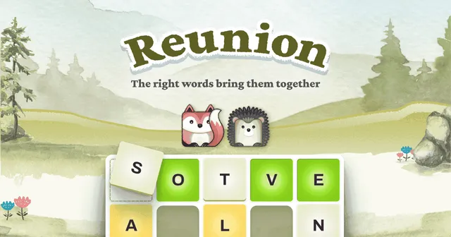 Reunion, a daily word game from Merriam-Webster
