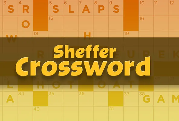 Sheffer Crossword on Arkadium