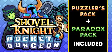 Shovel Knight Pocket Dungeon Steam header art