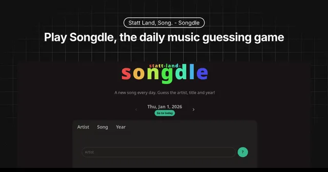 Songdle share image from Statt Land, Song