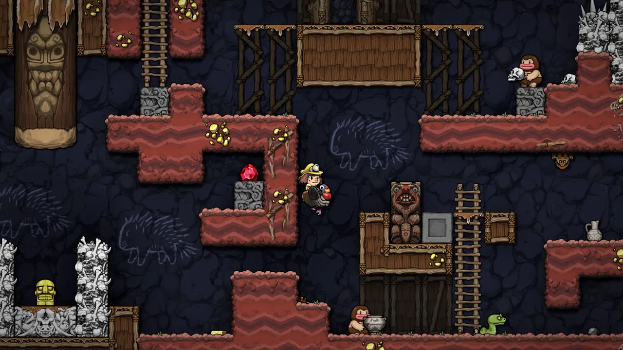 Spelunky 2 screenshot 1 from its Steam page