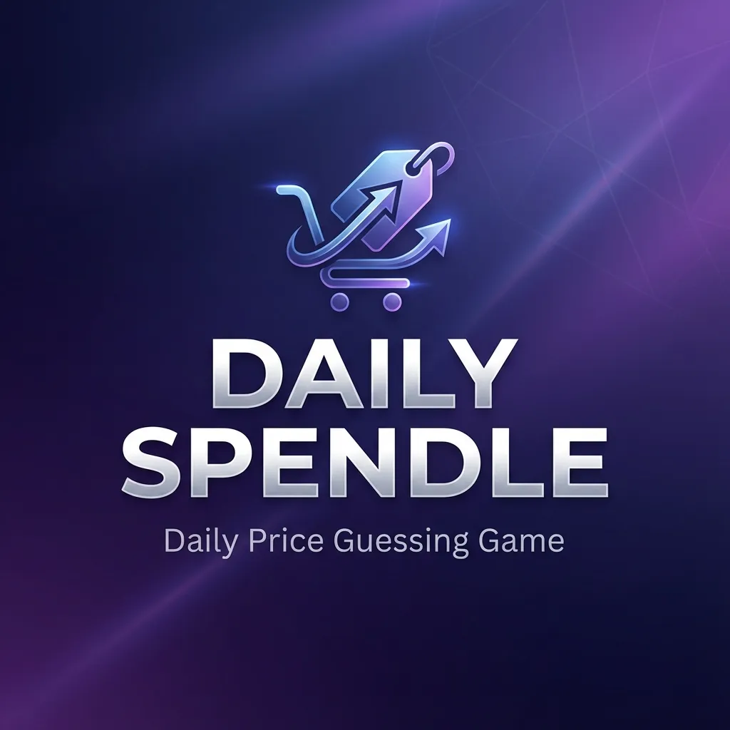 The Daily Spendle title card with a shopping cart and price tag logo
